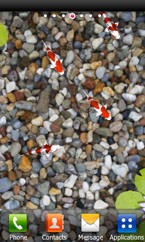 Koi Zen Water Garden live wall Screen 3