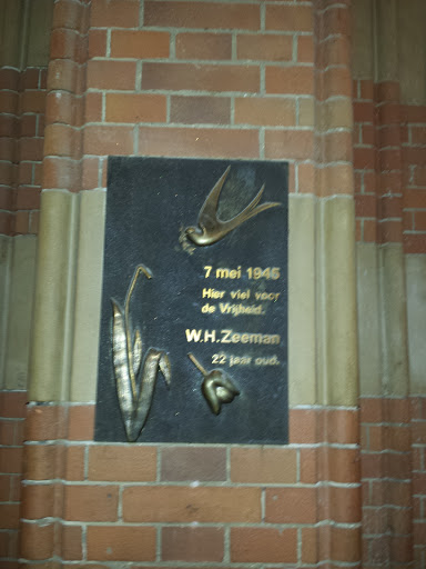 W H Zeeman Memorial