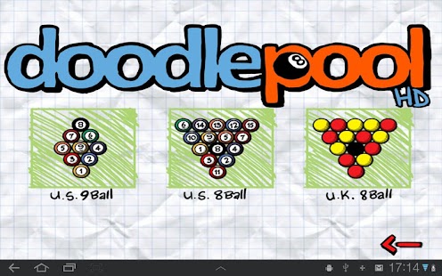Doodle Pool HD - screenshot thumbnail