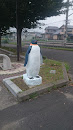 金浦駅のペンギン