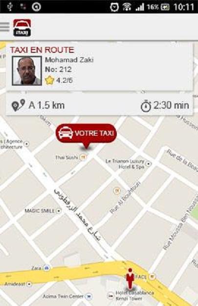 Itaxi Chauffeur Screen 3