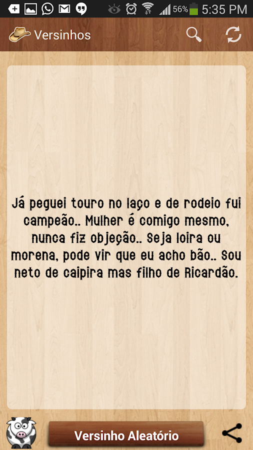 Versinhos de Rodeio Screen 3