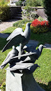 Birds Statue