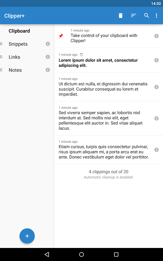 Clipper Clipboard Manager Apps para Android no Google Play