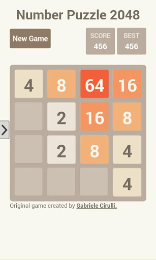 Number Puzzle 2048