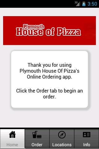 Plymouth House of Pizza