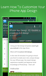 Learn iphone apps design poster 1