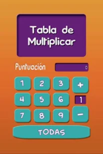 Tabla de Multiplicar