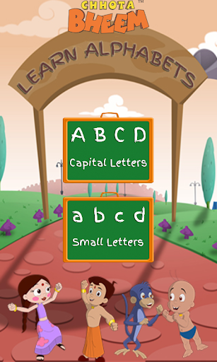 Alphabets With Bheem