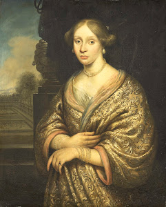 RIJKS: Zacharias Blijhooft: Portrait of Petronella van der Burcht (1657-1682) 1674