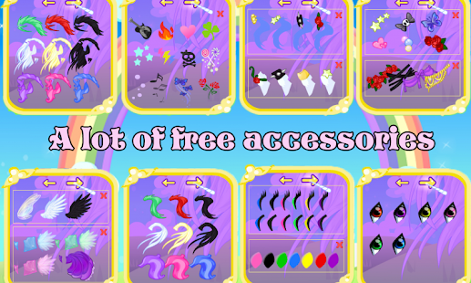 Unicorn Dress up Screen 2