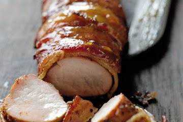 Bacon Wrapped Pork Tenderloin