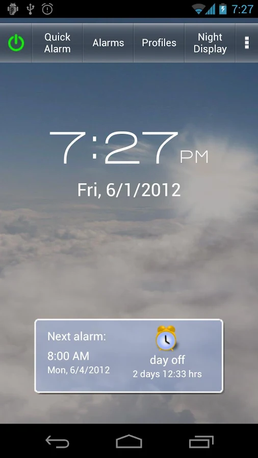 Gentle Alarm - screenshot