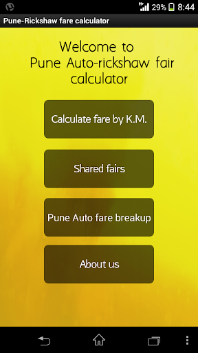 Pune Rickshaw Fare Calculator