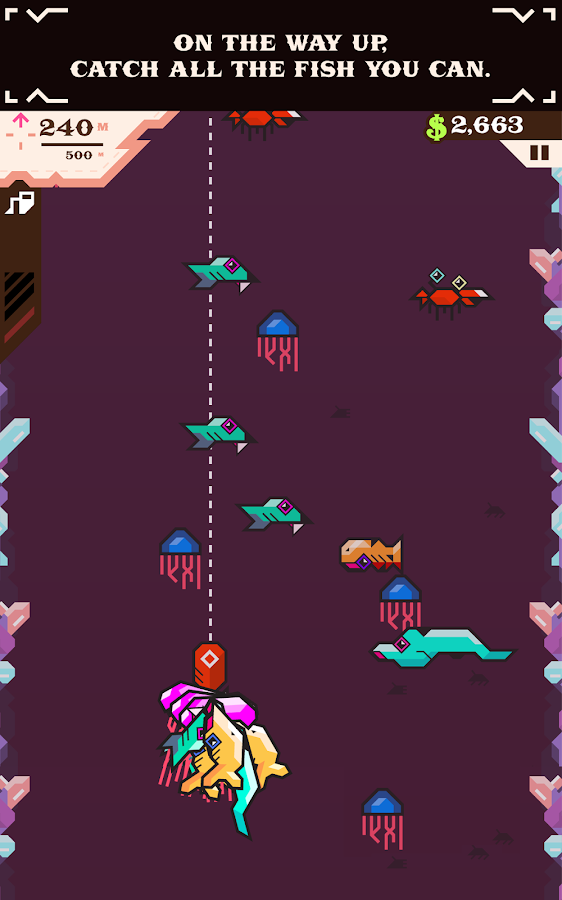 Ridiculous Fishing - screenshot