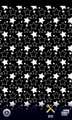 stars wallpaper black white