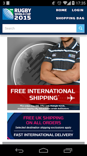 Rugby World Cup 2015 Shop