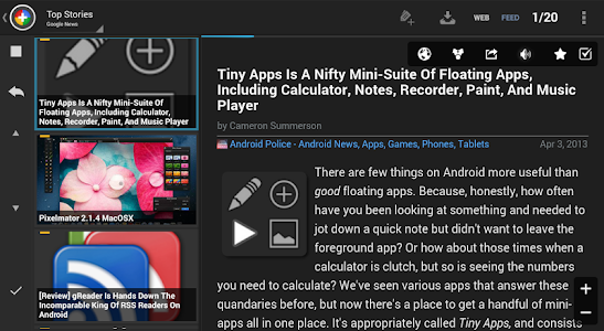 Tiny Tiny RSS | News+ screenshot 16