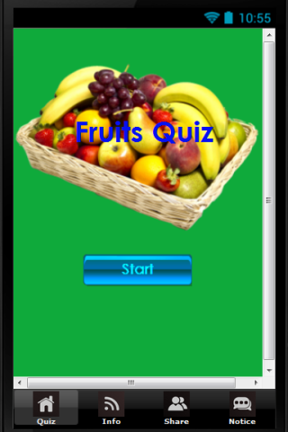 Kids Fruit Quiz for Education