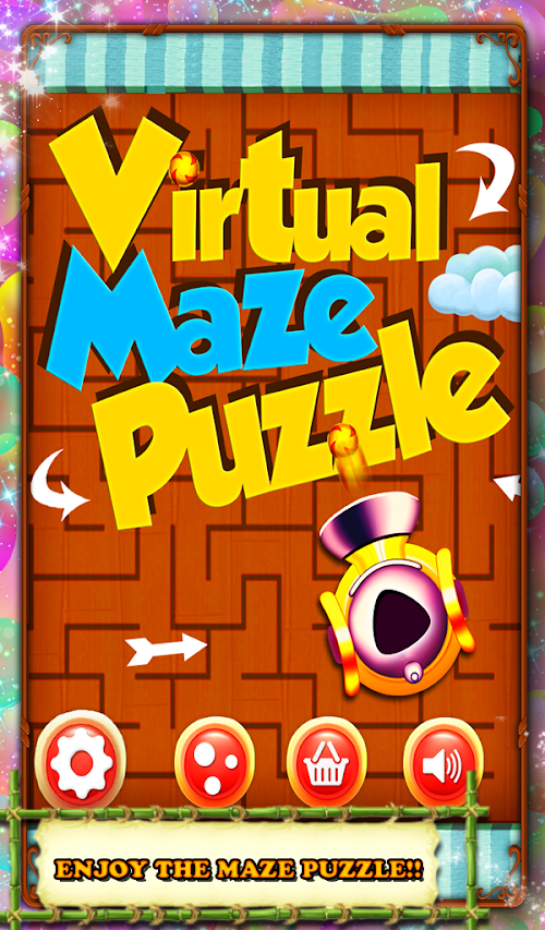 Android application Virtual Maze Puzzle screenshort