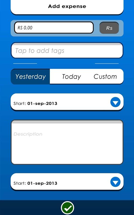 SpendSmart Pro Screen 2