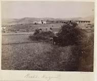 Landschap met huizen in Qazvin