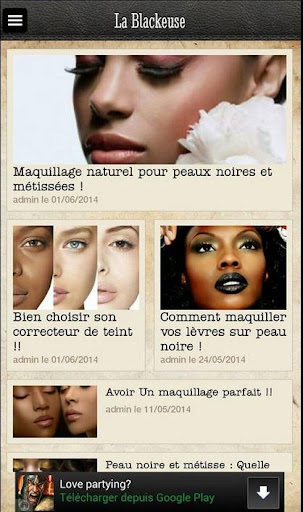 【免費健康App】La blackeuse :Conseils beauté-APP點子