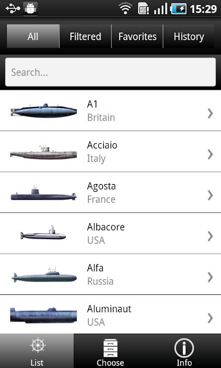 Submarines of the World - 4.3.2 - (Android)