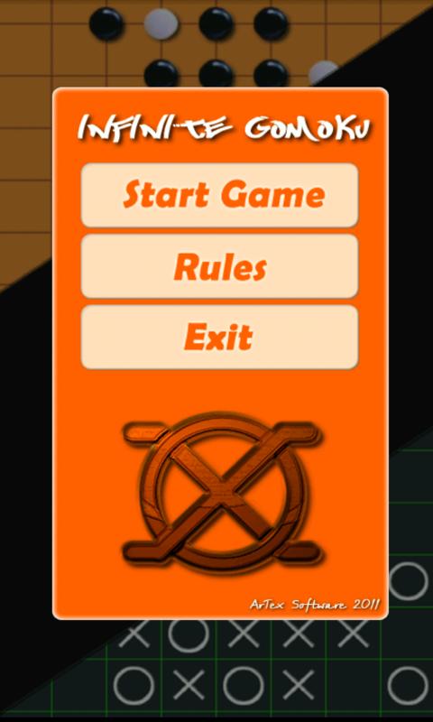 Android application Infinite Gomoku Pro screenshort