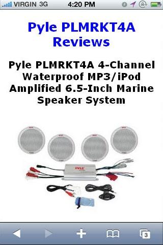 PLMRKT4A Speaker Reviews