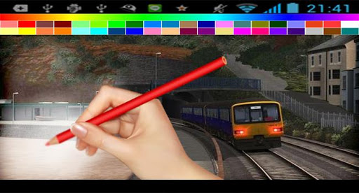 Train Simulator Coloring