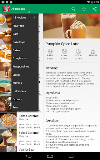 免費下載生活APP|Recipe Guide for Starbucks app開箱文|APP開箱王