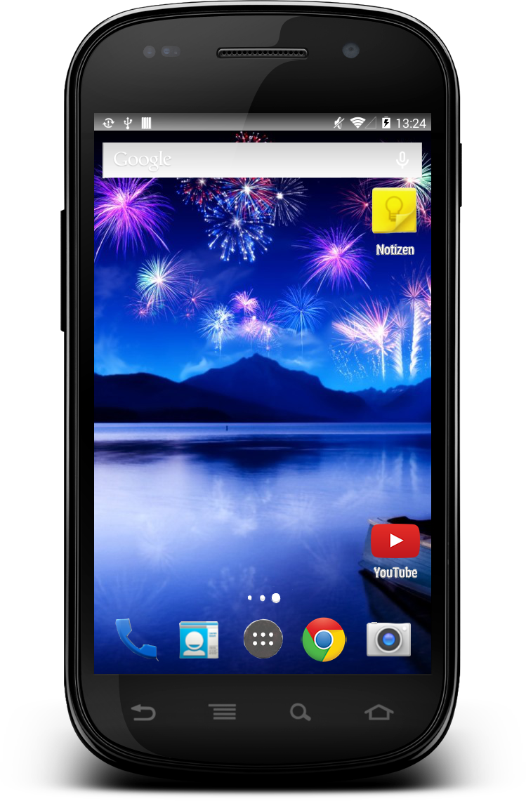Silvester Fireworks Wallpaper Screen 2