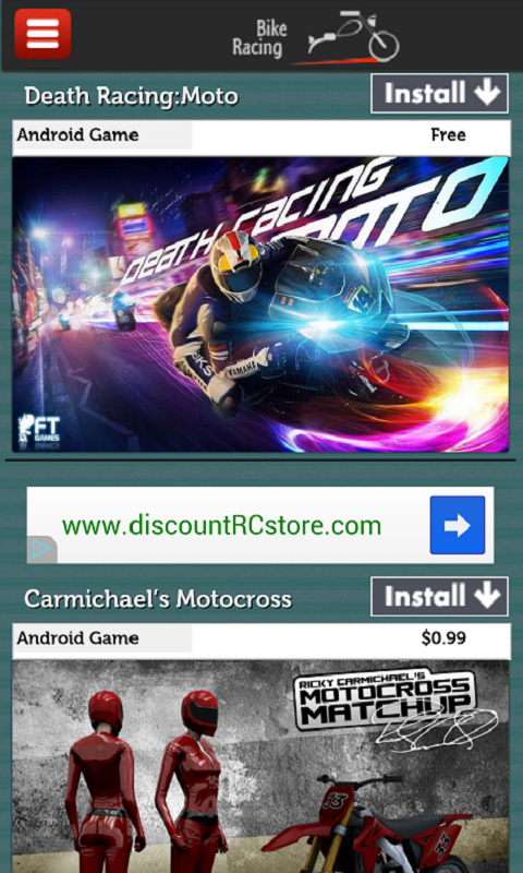 Bike Racing Games Screen 2