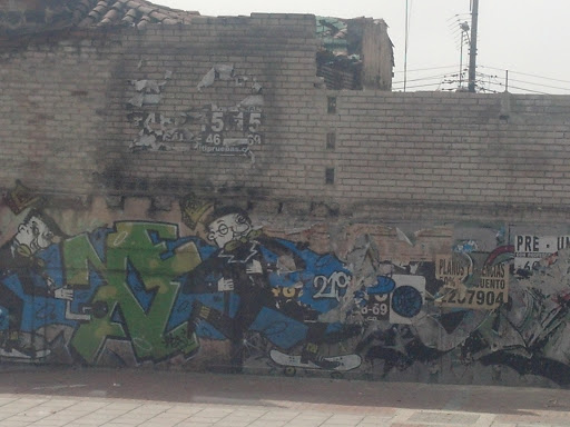 Patinando Ando Graffiti