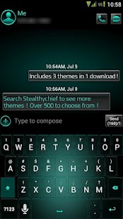 How to mod GO SMS Platinum Cyan Theme lastet apk for pc
