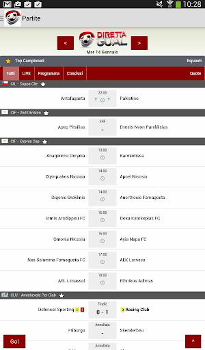 免費下載運動APP|Diretta Goal Livescore app開箱文|APP開箱王
