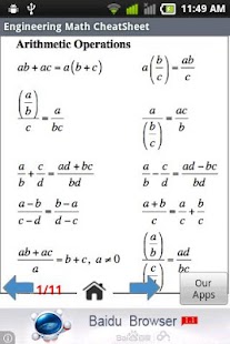 Engineering Math Cheat Sheet Screenshots 1