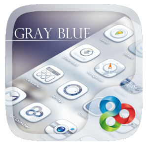 Gray Blue GO Launcher Theme.apk v1.0