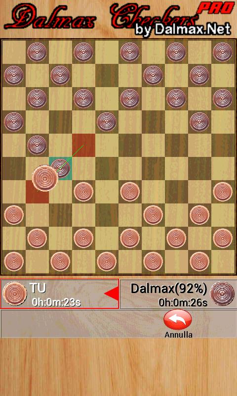 Checkers Pro (by Dalmax) Screen 2