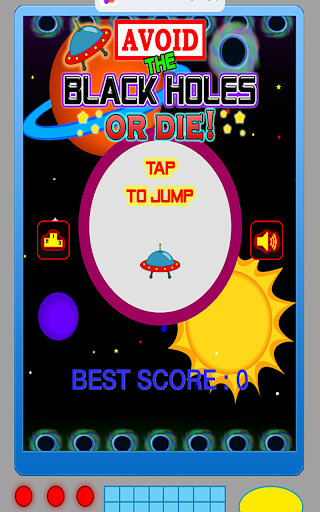 【免費街機App】Avoid The Black Holes or Die!-APP點子