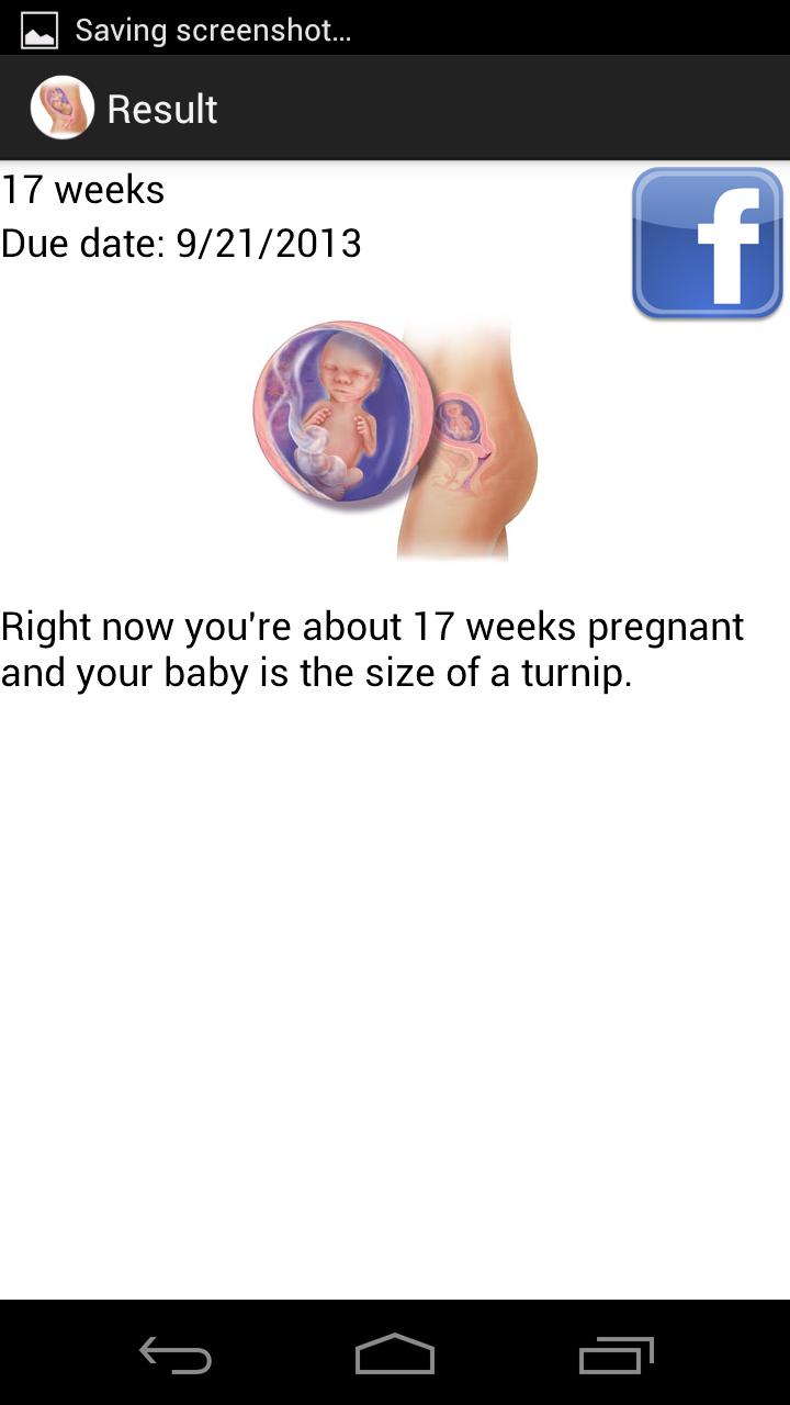 Pregnancy-o-meter Screen 2