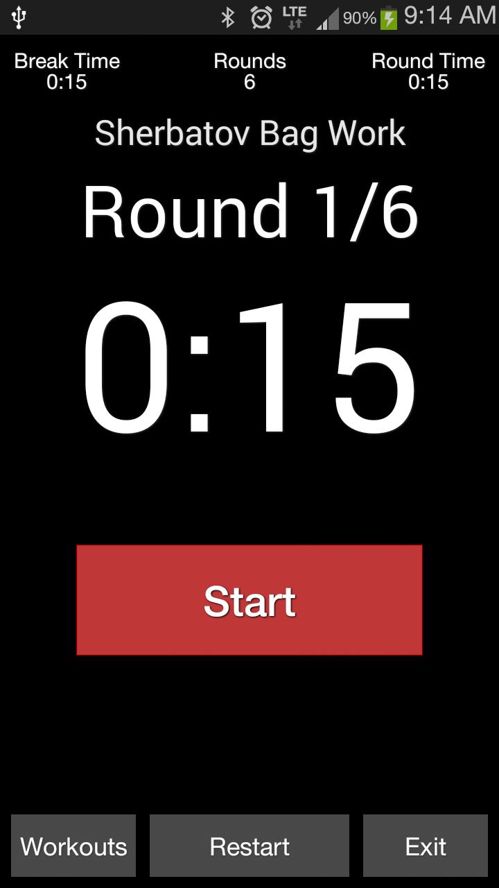 RUSH Interval Timer PRO Screen 3