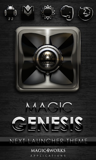 Next Launcher Theme Genesis
