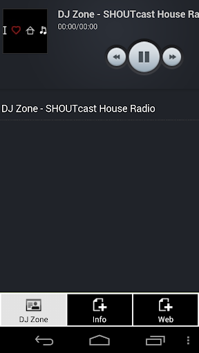 DJ Zone House Radio SHOUTcast