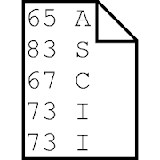 ASCII Chart  Icon