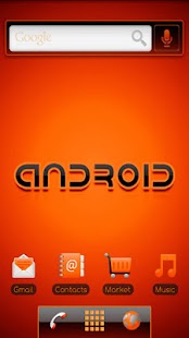 Free ADW Theme Oranged APK for Android