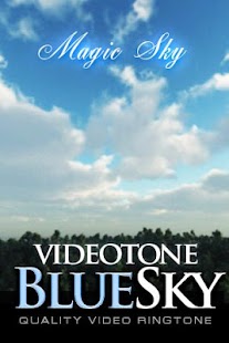 Android application BLUE SKY VIDEORINGTONE screenshot