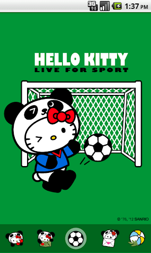 Hello Kitty Live Sport Theme