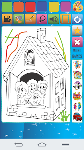 【免費教育App】House Coloring Book-APP點子